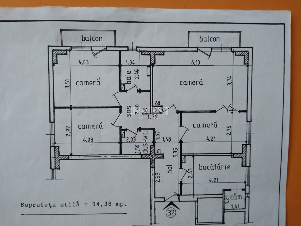 Apartament 4 camere decomandat, etaj intermediar,  Selgros - 8