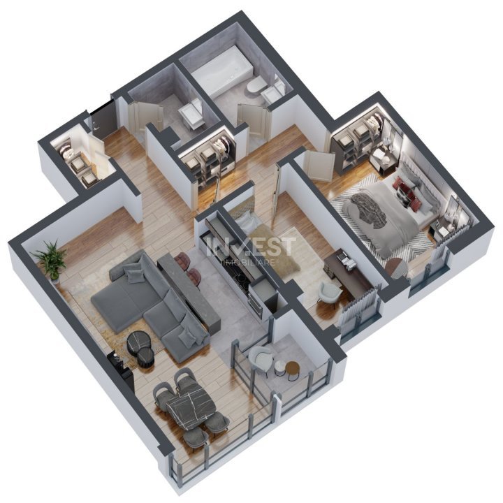 3 CAMERE DECOMANDAT 82MP IASI - 2