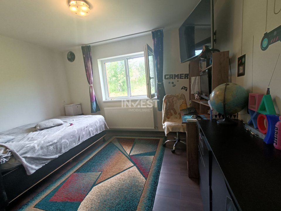 Casa 4 camere, garaj, 1424mp teren - mobilata si utilata - 13