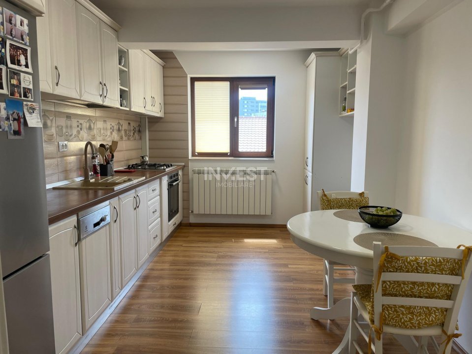 Apartament 3 camere, 130 mp, intermediar, bloc 2014, mobilat-utilat - 7