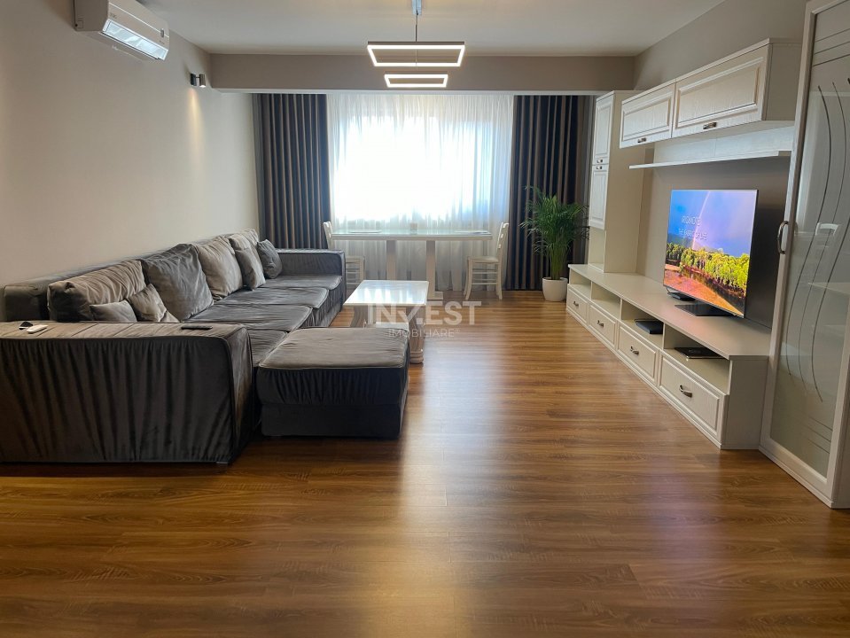 Apartament 3 camere, 130 mp, intermediar, bloc 2014, mobilat-utilat - 1