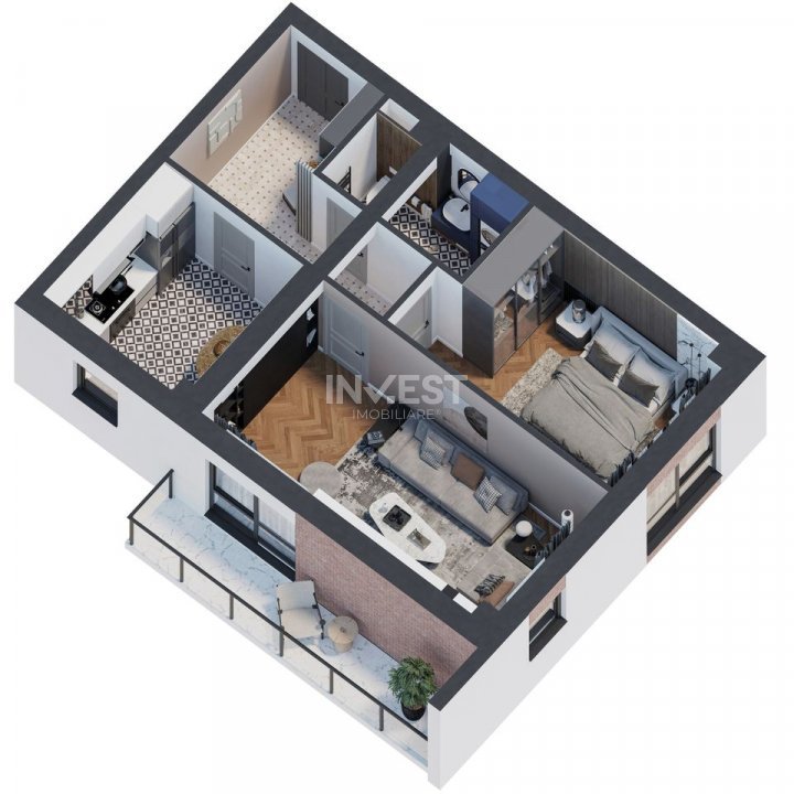 APARTAMENT 2 CAMERE GALATA, FARA COMISION PENTRU CUMPARATOR - 2