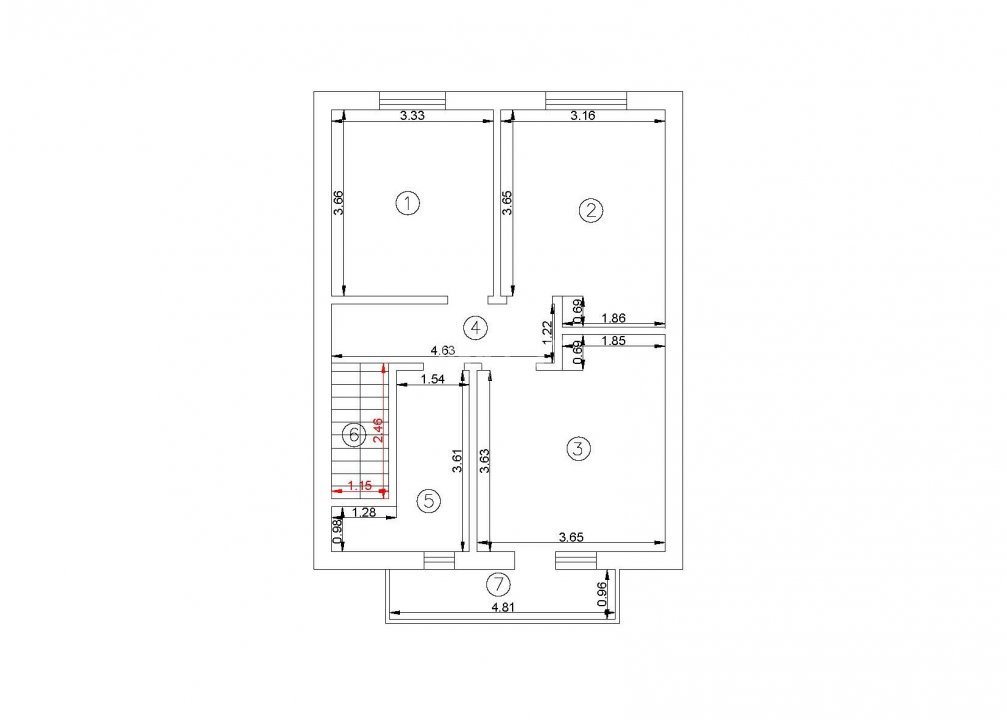 Case Spațioase, P+1E+Pod, 4 camere - Platoul Beldiman, Iași - 7