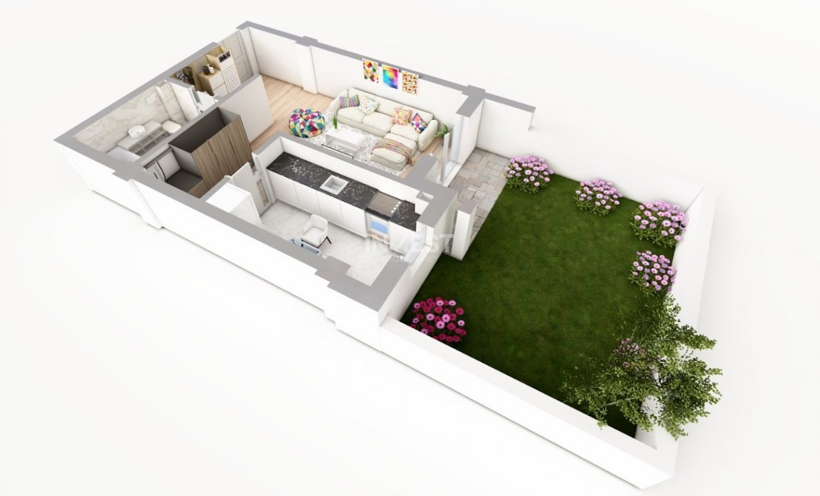 COMISION 0% ! 1 CAMERA CU GRADINA 35MP POPAS PACURARI - 1
