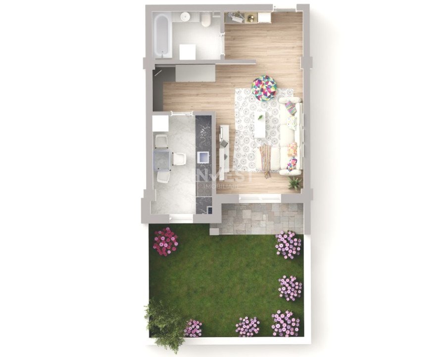COMISION 0% ! 1 CAMERA CU GRADINA 35MP POPAS PACURARI - 3