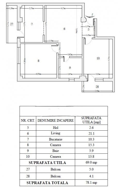 3 CAMERE FINALIZAT MALL MOLDOVA - 10