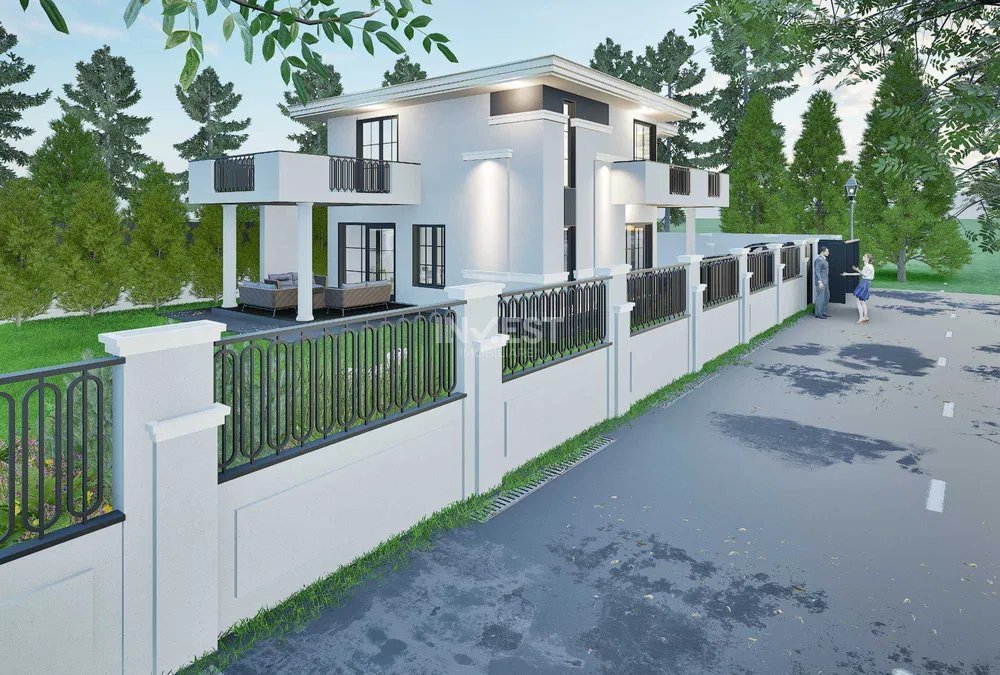 VILA DE LUX  , 4 CAMERE , VALEA ADANCA , ZONA PEPINIEREI , 500 MP DE TEREN - 9