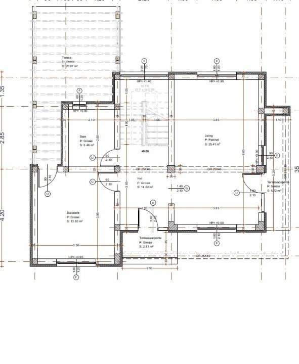 Casa individuala cu beci, 3 bai, 644mp teren. zona Popas Pacurari - 7