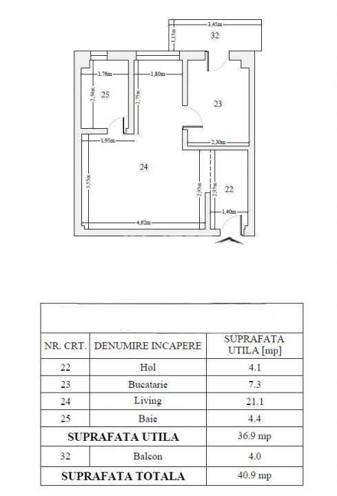 1 CAMERA DECOMANDAT BLOC NOU MALL MOLDOVA - 12