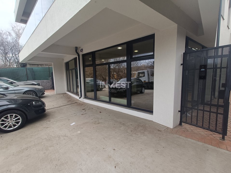 Spațiu comercial de închiriat – Parter, bloc nou, Șoseaua Rediu - 11