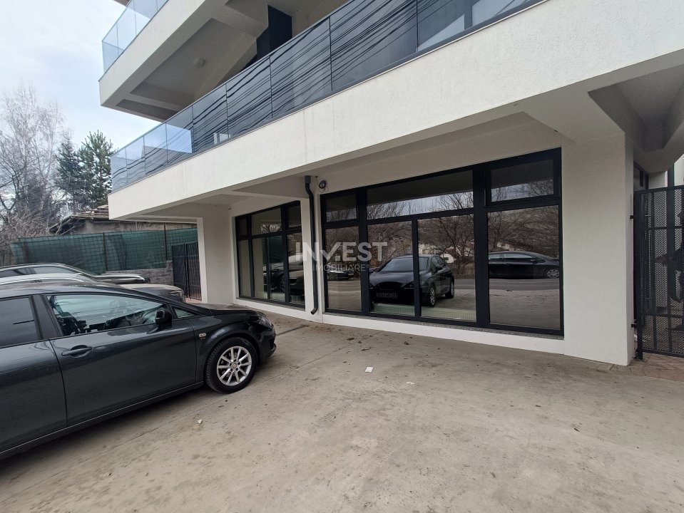 Spațiu comercial de închiriat – Parter, bloc nou, Șoseaua Rediu - 13