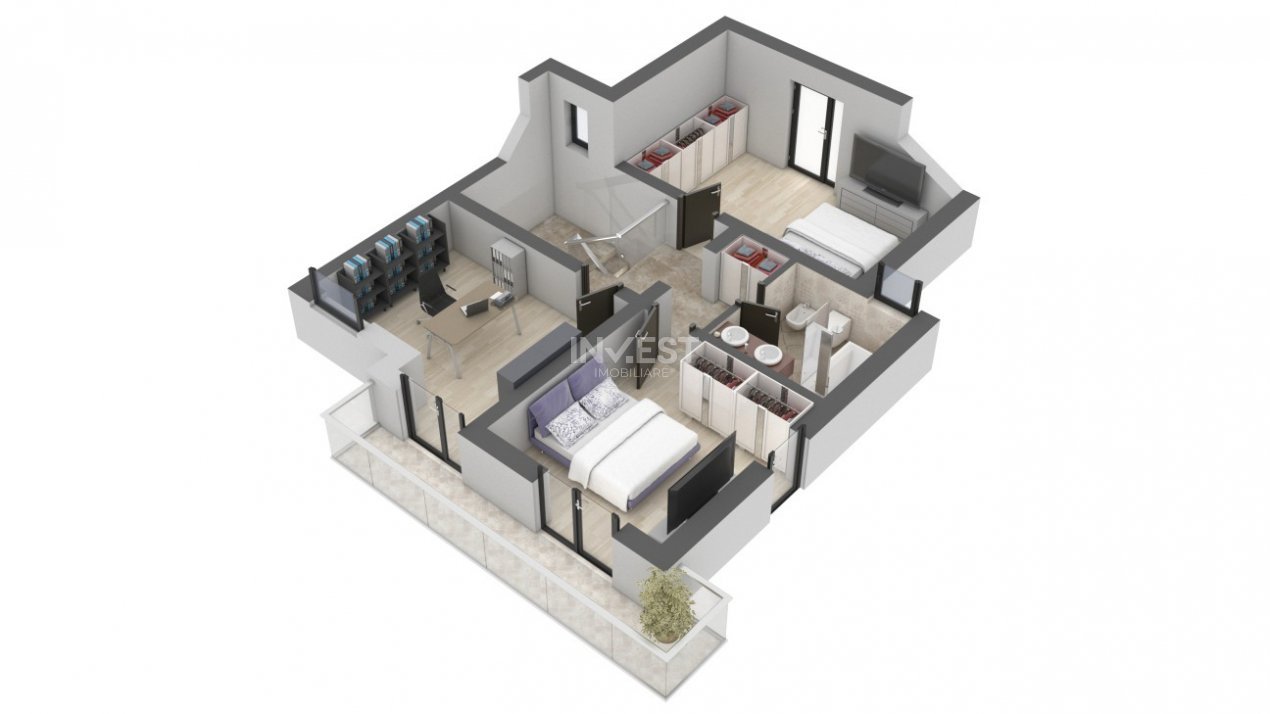 CASA PREMIUM CU 4 CAMERE TIP DUPLEX ,  PLATOU GALATA - 2