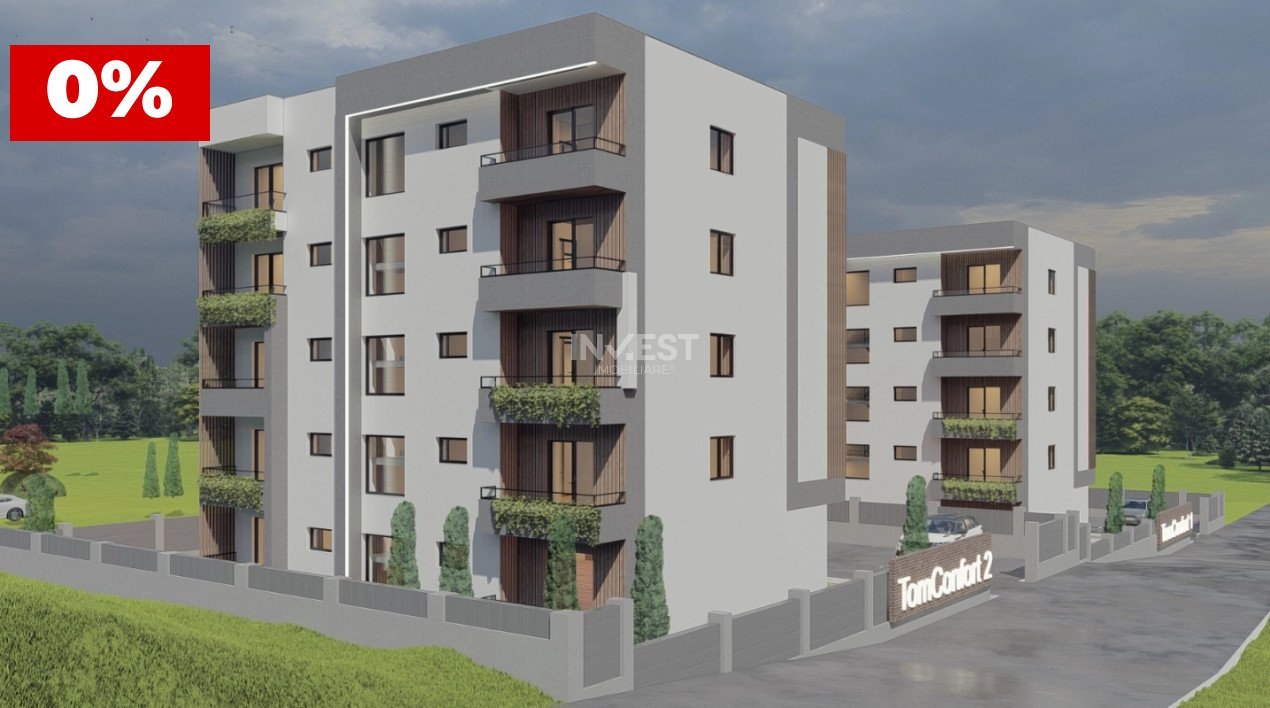 *TOM CONFORT* Apartamente de vânzare cu 2 camere ȘI GRĂDINĂ  - 4