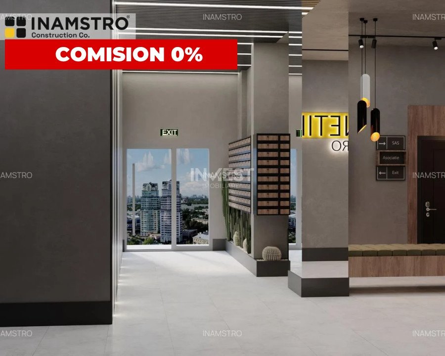 *DIMINEȚII* Apartament PREMIUM - 1 cameră - 39,80 mp - 10