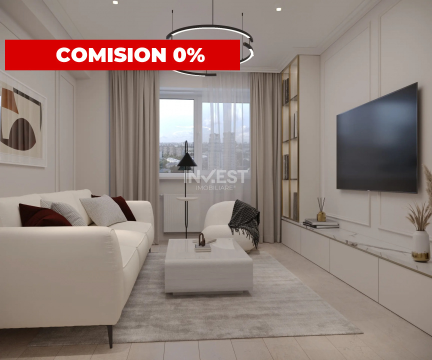 TVA 21% INCLUS *Apartament 1 cameră PREMIUM* - 39,85 mp