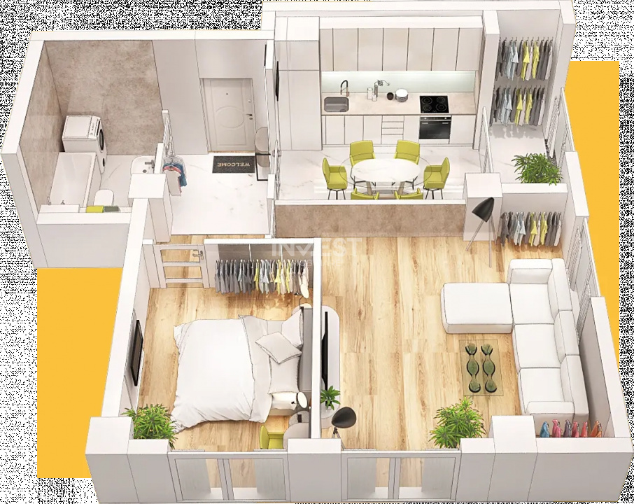 TVA 21% INCLUS *Apartament 2 camere PREMIUM* - 51,35 mpu - 7