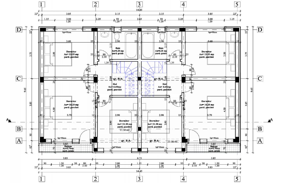 *Duplex Modern* - 4 camere *PREȚ CU TVA INCLUS* - Ansamblu Rezidențial Vișani - 5
