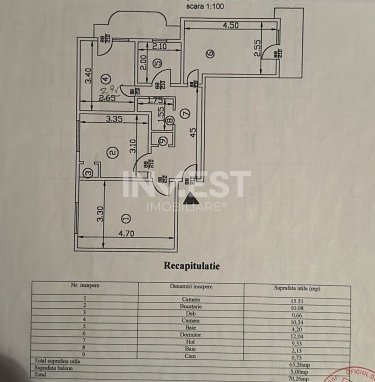 Moara de foc-Apartament 3 camere decomandat - 17