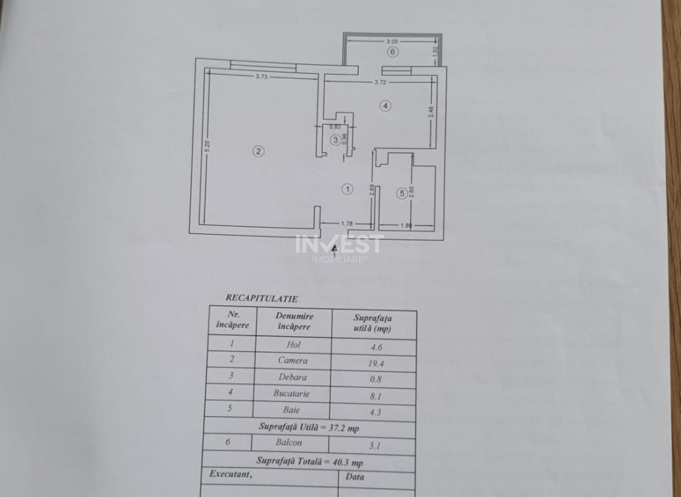 Apartament 1 camera, zona Moara de Foc, Iasi