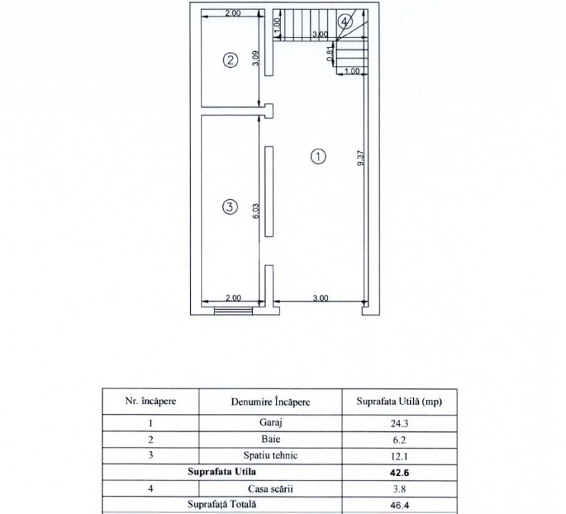 Vilă finalizată, disponibilă cu 600 sau 1000 mp teren, Rediu, IASI - 22