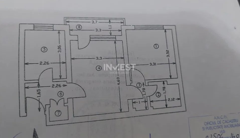 Apartament 2 camere-Tatarasi-Flora-etaj 1