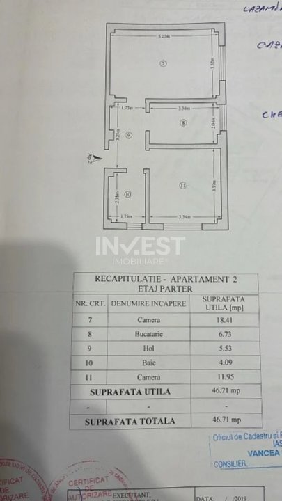 Apartament 2 Camere *Mobilat &amp; Utilat* - Hlincea - 3