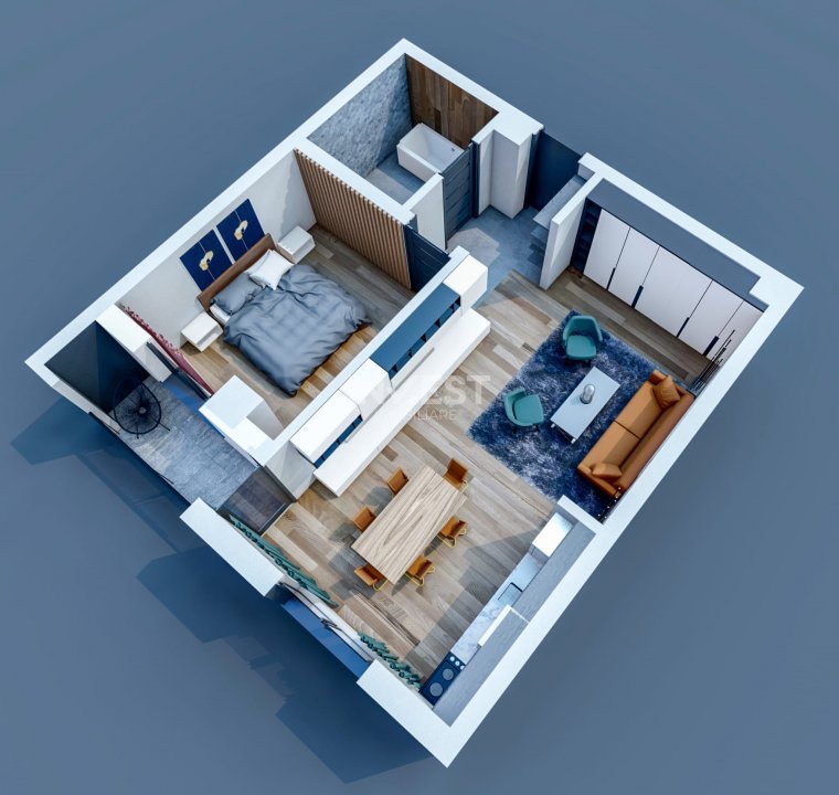 Apartament NOU 2 Camere *Open Space* Vișan - 2