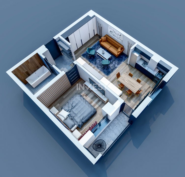 Apartament NOU 2 Camere *Open Space* Vișan - 3