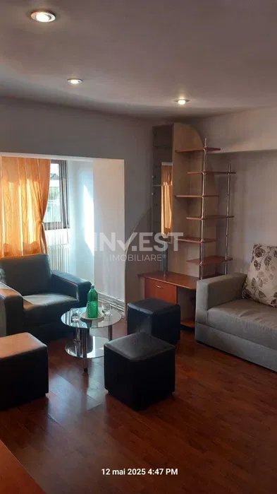 Apartament 1 Cameră Open Space, 43 mp, Mobilat și Utilat, Bloc Nou, Etaj 5/8