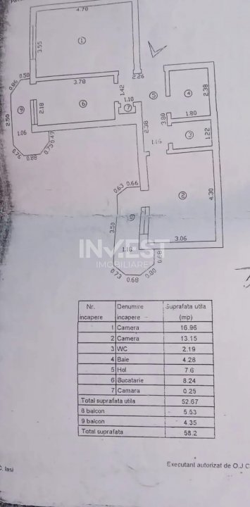 Apartament 2 camere, decomandat, zona Pacurari - Esplanada Mimoza, Iasi - 5