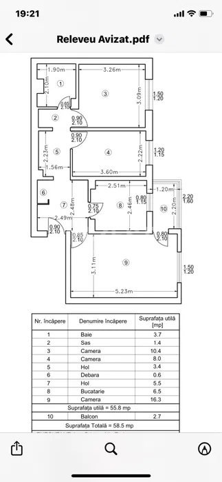 Dacia- Apartament 3 camere decomandat- Liber  - 8