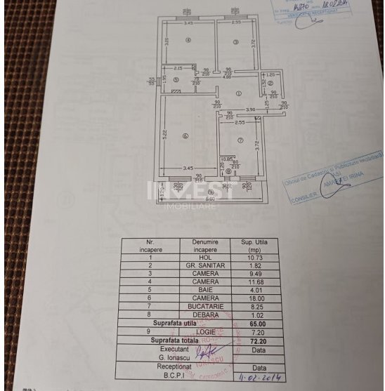 APARTAMENT CU 3 CAMERE DECOMANDAT , ETAJ INTERMEDIAR , DACIA - 8