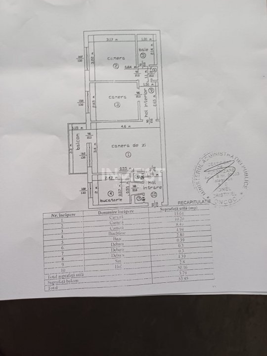 74.900 euro- 3 camere, etaj 1/4, bloc fără risc, Zimbru - 6