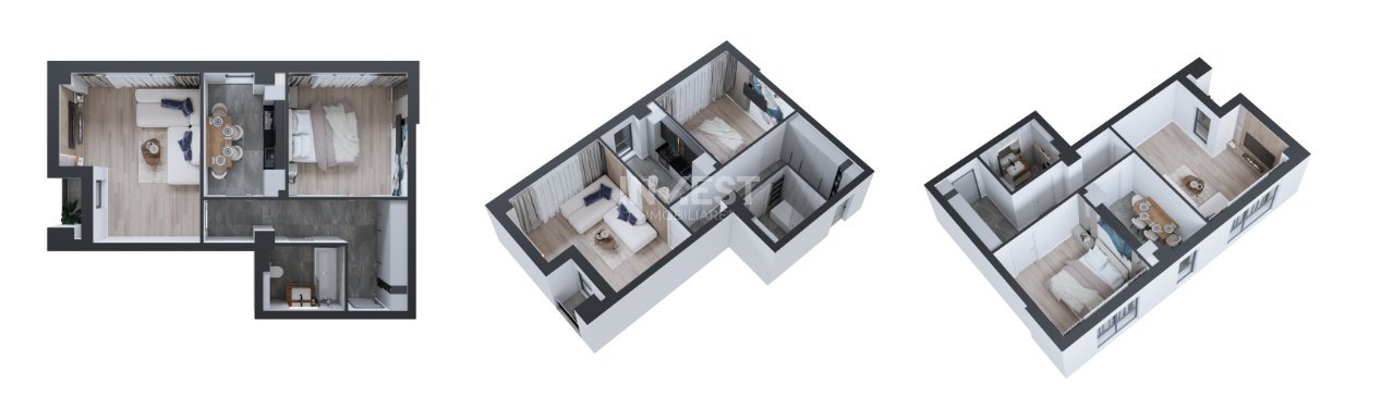 APARTAMENT CU 2 CAMERE , DECOMANDAT , NICOLINA-CUG BLOC NOU - 6