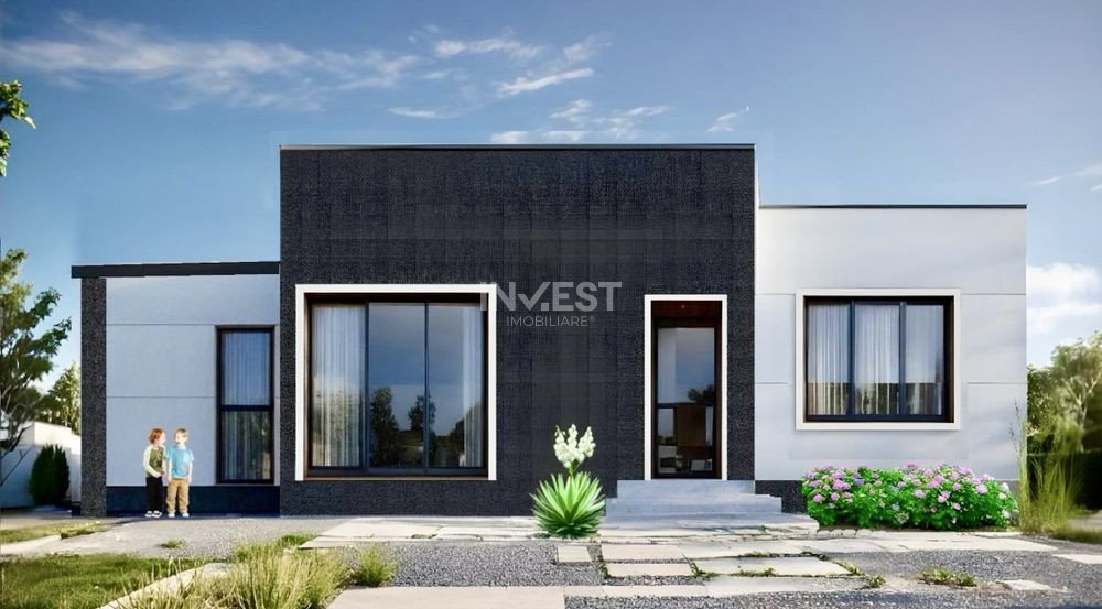 Casă Plan Parter 4 camere/120mp utili *Arhitectură deosebită* - Bucium Panoramic