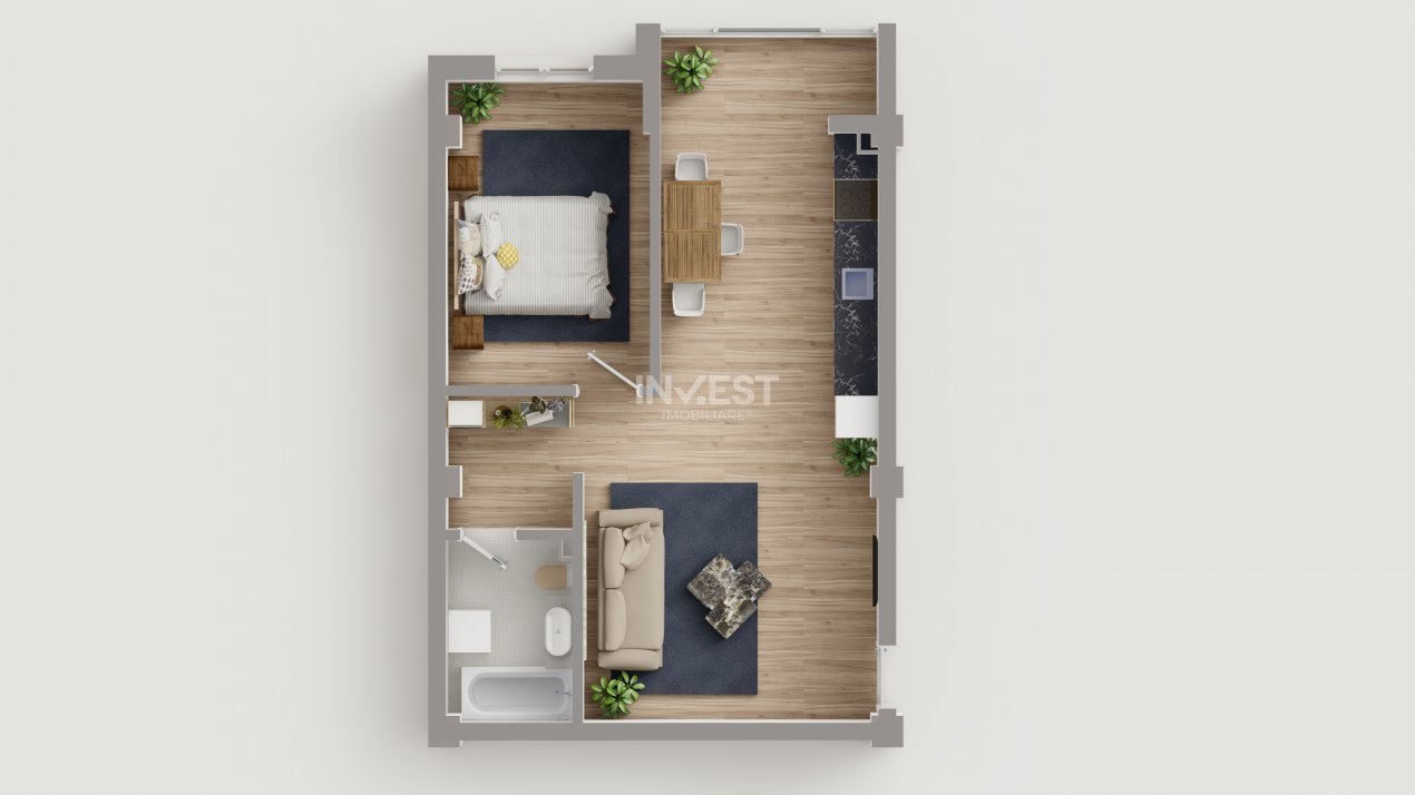 COMISION 0% ! 2 CAMERE BLOC NOU POPAS PACURARI - 5