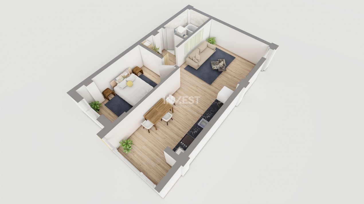 COMISION 0% ! 2 CAMERE BLOC NOU POPAS PACURARI - 3