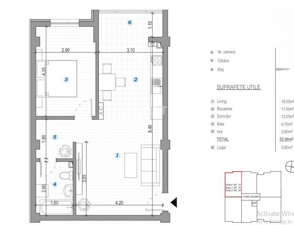 COMISION 0% ! 2 CAMERE BLOC NOU POPAS PACURARI - 6