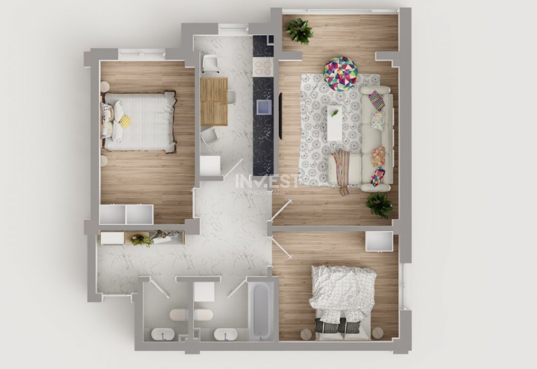 COMISION 0% ! 3 CAMERE BLOC NOU POPAS PACURARI - 7