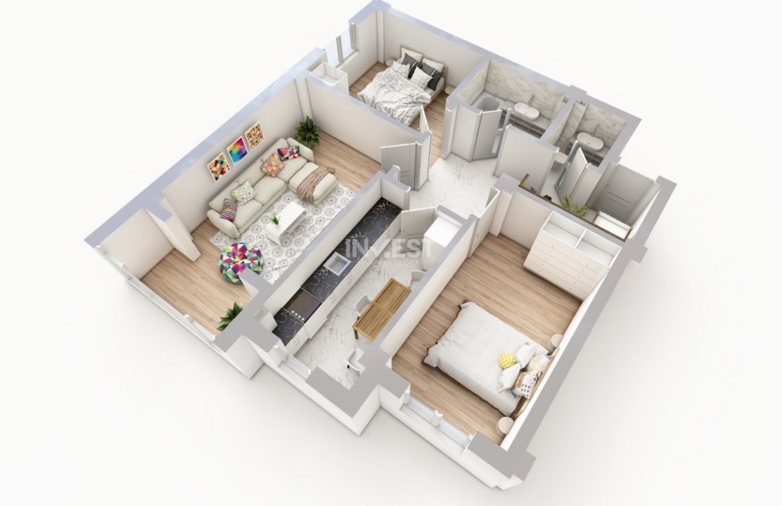 COMISION 0% ! 3 CAMERE BLOC NOU POPAS PACURARI - 4