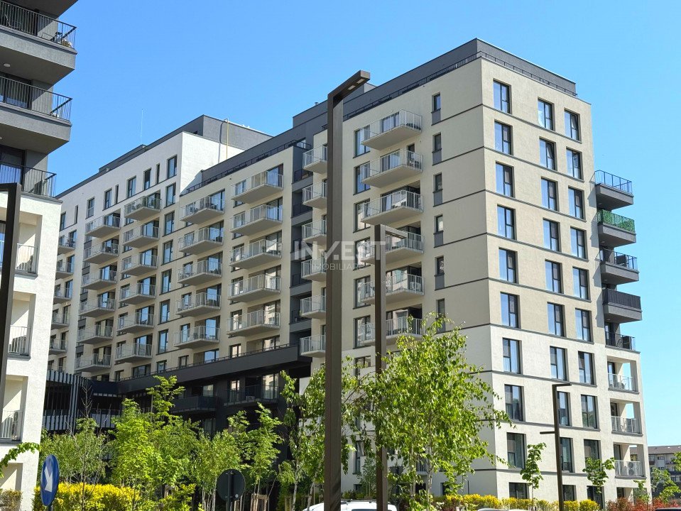 Apartament 2 camere - 58,3m² + loc de parcare - Silk District, Iași  - 2