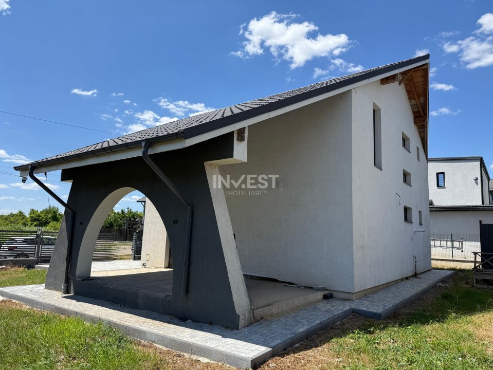 Vilă de vânzare cu design deosebit în cartierul Bucium - 33