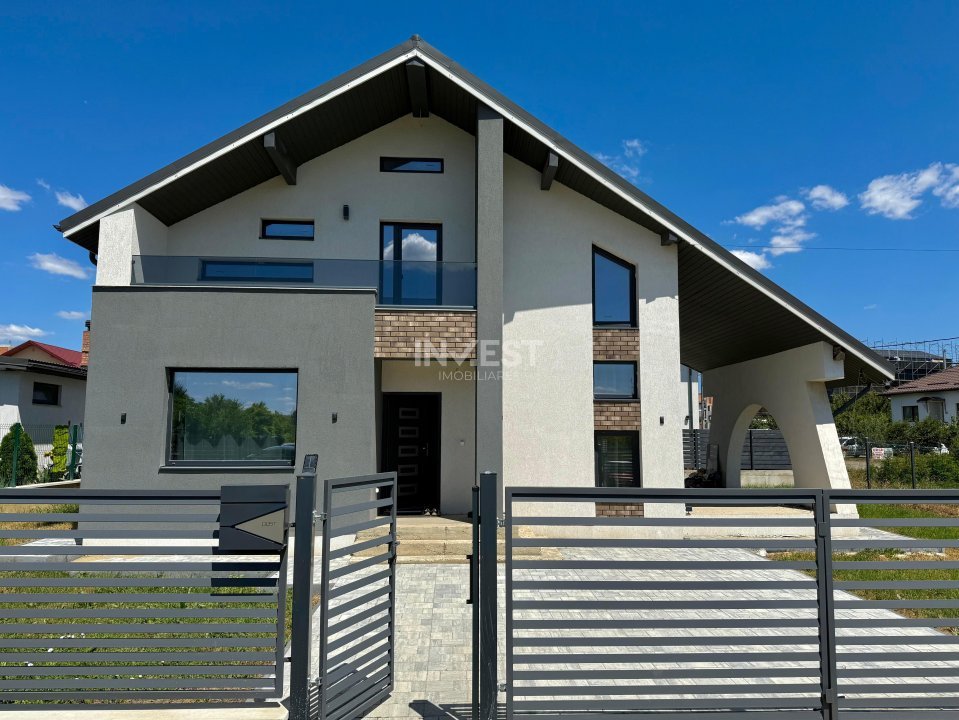 Vilă de vânzare cu design deosebit în cartierul Bucium - 34