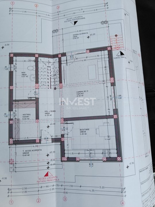 Casa 4 camere, de vanzare, beci, 476mp teren. zona Valea Adanca, 1km Capat CUG - 23