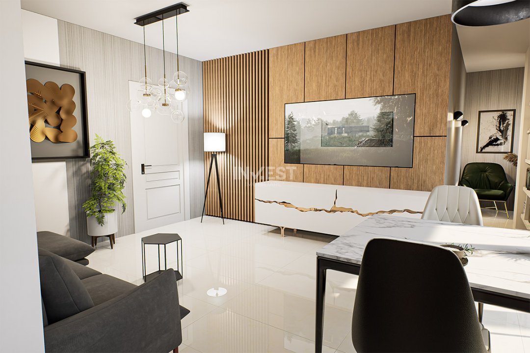 Apartament 1 cameră - spațios într-un complex rezidențial modern din Nicolina - 6