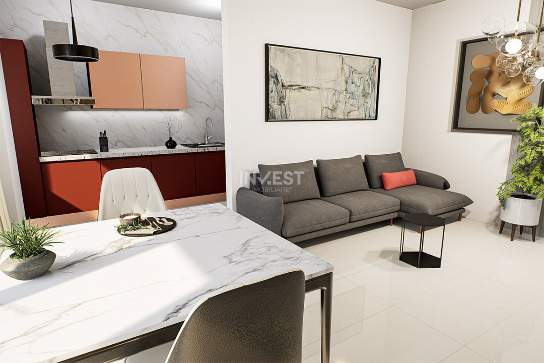 Apartament 1 cameră - spațios într-un complex rezidențial modern din Nicolina - 9