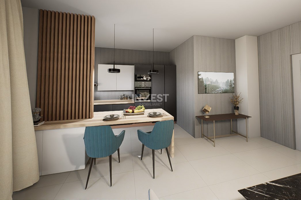 Apartament 1 cameră - spațios într-un complex rezidențial modern din Nicolina - 4