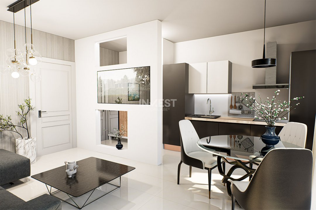 Apartament 1 cameră - spațios într-un complex rezidențial modern din Nicolina - 10