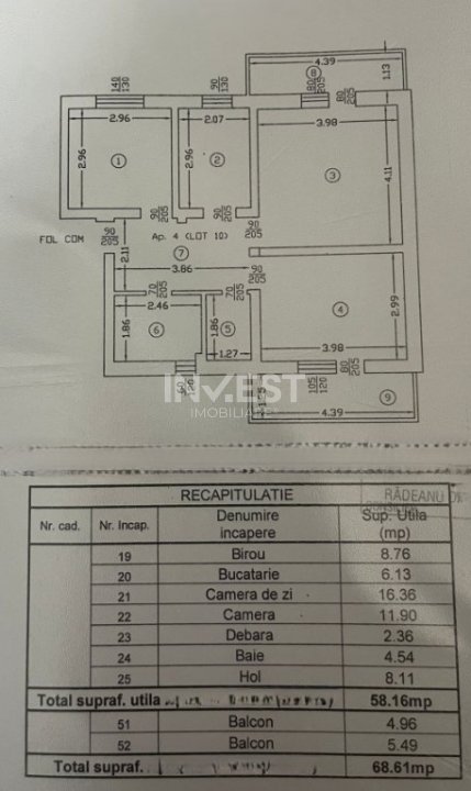 3 CAMERE MOBILAT+UTILAT POPAS PACURARI IASI - 14