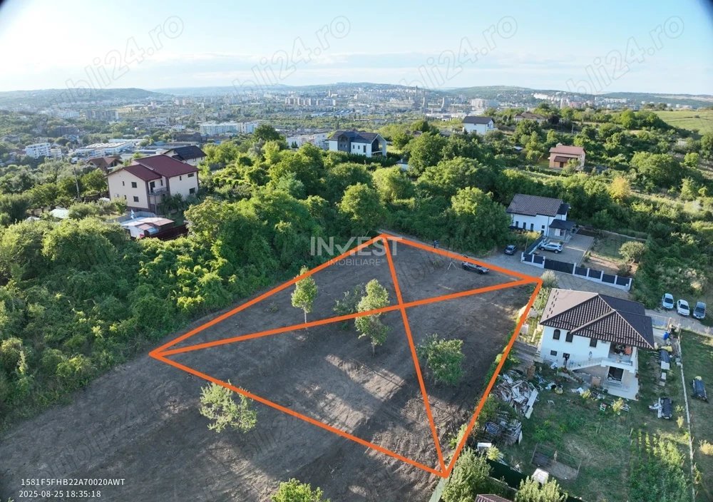 Teren Intravilan 1200mp în Bucium *PUZ Aprobat* - 2